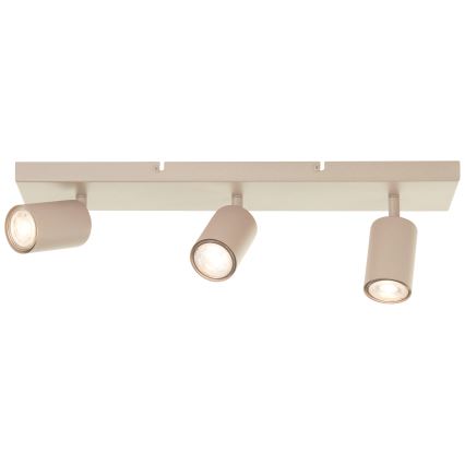 Brilliant - LED-spotlamp JELLO 3xGU10/5W/230V beige