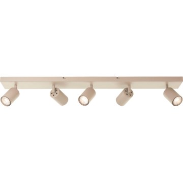 Brilliant - LED-spotlamp JELLO 5xGU10/5W/230V beige