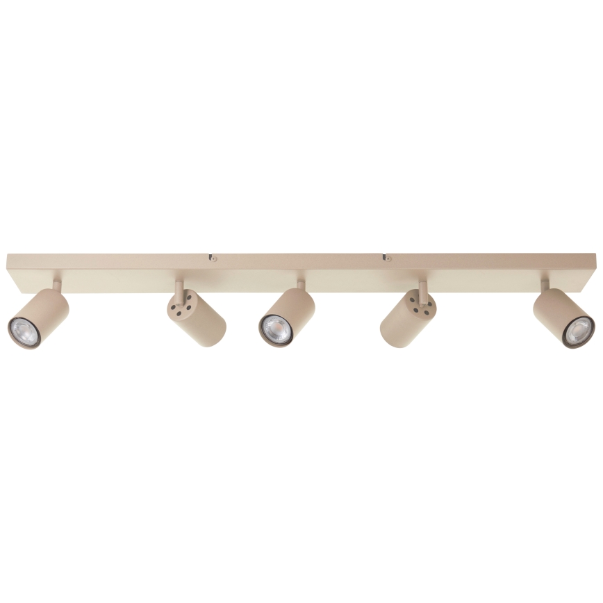 Brilliant - LED-spotlamp JELLO 5xGU10/5W/230V beige