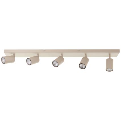 Brilliant - LED-spotlamp JELLO 5xGU10/5W/230V beige