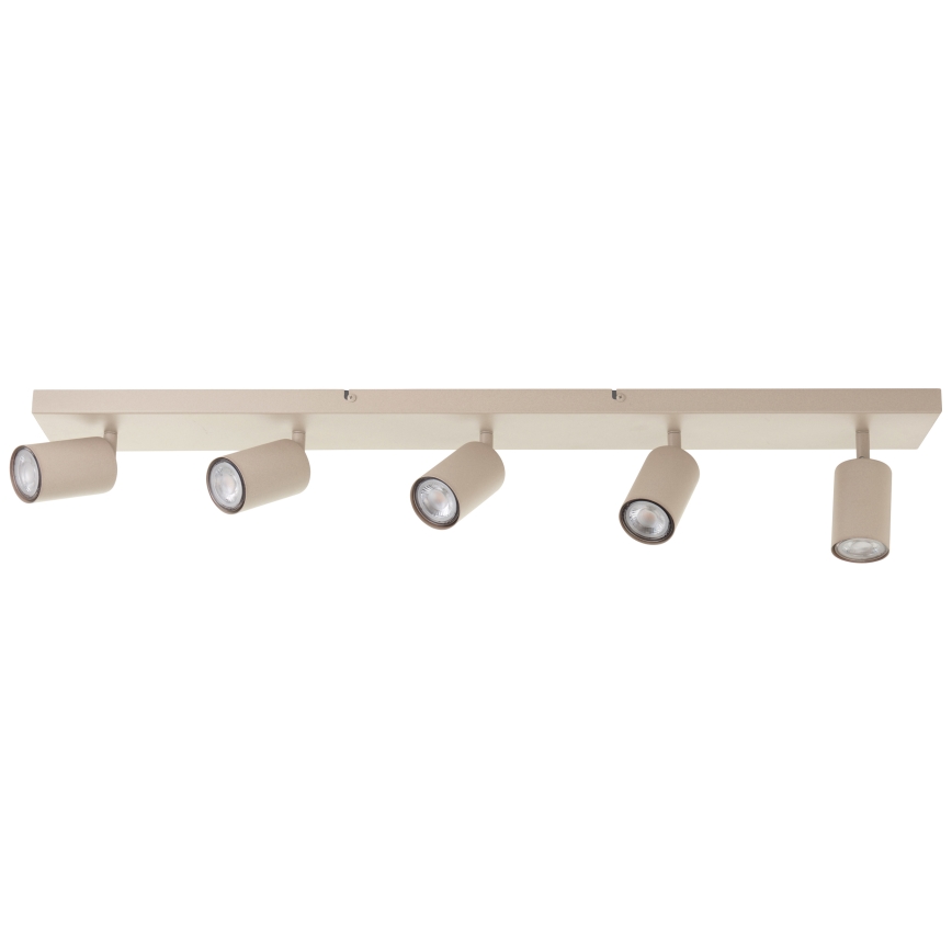 Brilliant - LED-spotlamp JELLO 5xGU10/5W/230V beige