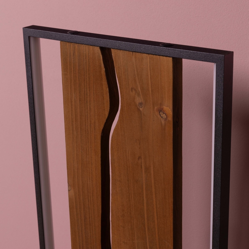 Brilliant - LED Vloerlamp THUNDER LED/18W/230V grenen