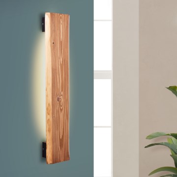Brilliant - LED wand verlichting FEINGOLD LED/8,5W/230V grenen - FSC gecertificeerd