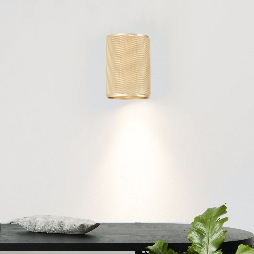 Brilliant - LED wand verlichting MARTY 1xGU10/5W/230V goud
