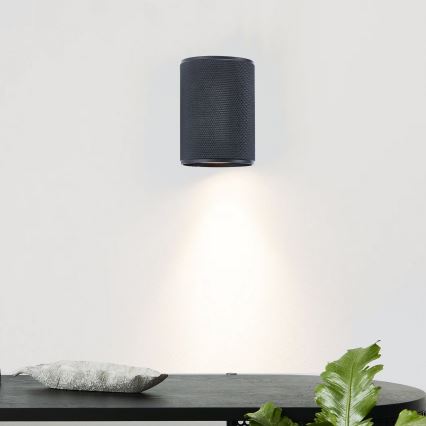 Brilliant - LED wand verlichting MARTY 1xGU10/5W/230V zwart