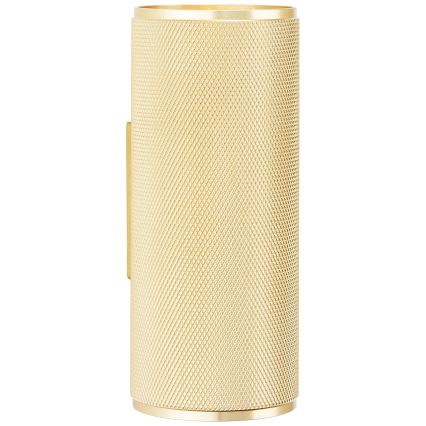 Brilliant - LED wand verlichting MARTY 2xGU10/5W/230V goud