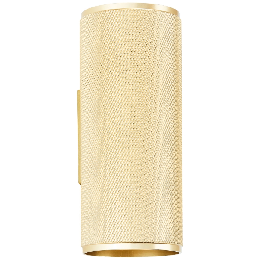 Brilliant - LED wand verlichting MARTY 2xGU10/5W/230V goud