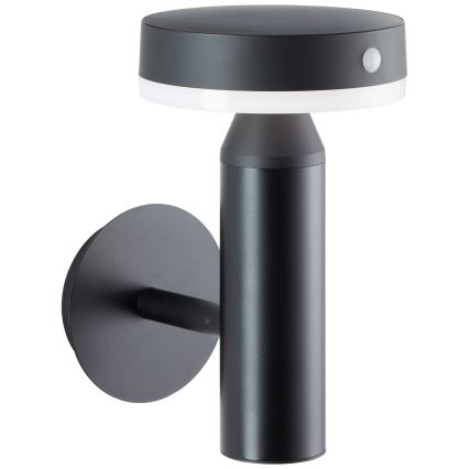 Brilliant - LED Solarlamp voor aan de muur met sensor MAGUA LED/4W/3,7V 2000 mAh IP44