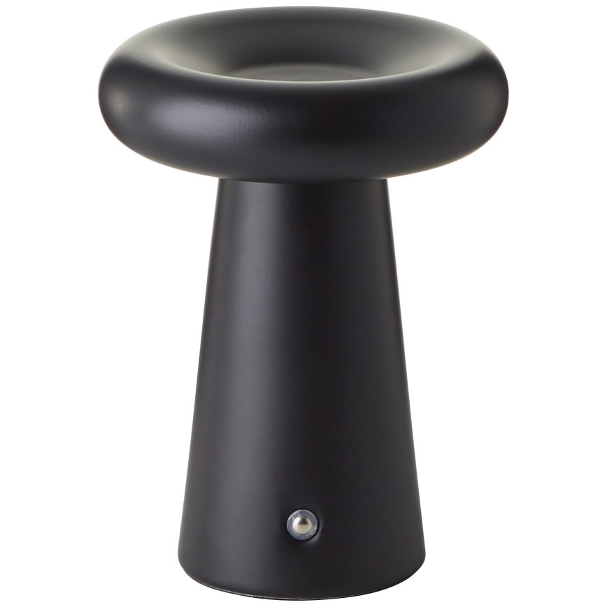 Brilliant - LED Dimbare Touch Buiten Tafel Lamp MUFFIN LED/3W/5V USB 2600 mAh IP44 zwart