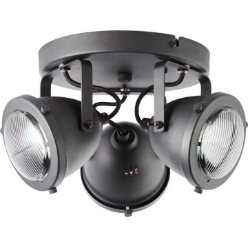 Brilliant - Opbouwspot CARMEN 3xGU10/5W/230V zwart