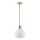 Brilliant - Pendellamp CONY aan kabel 1xE27/20W/230V Ø 25 cm messing