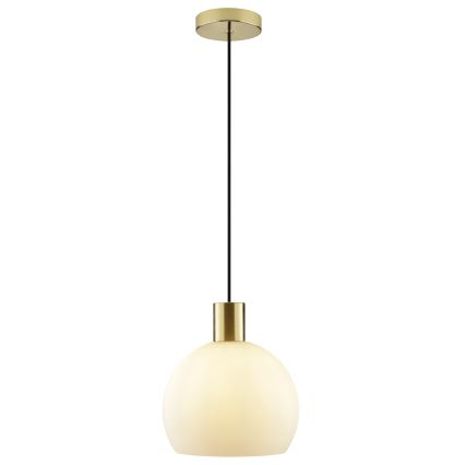 Brilliant - Pendellamp CONY aan kabel 1xE27/20W/230V Ø 25 cm messing