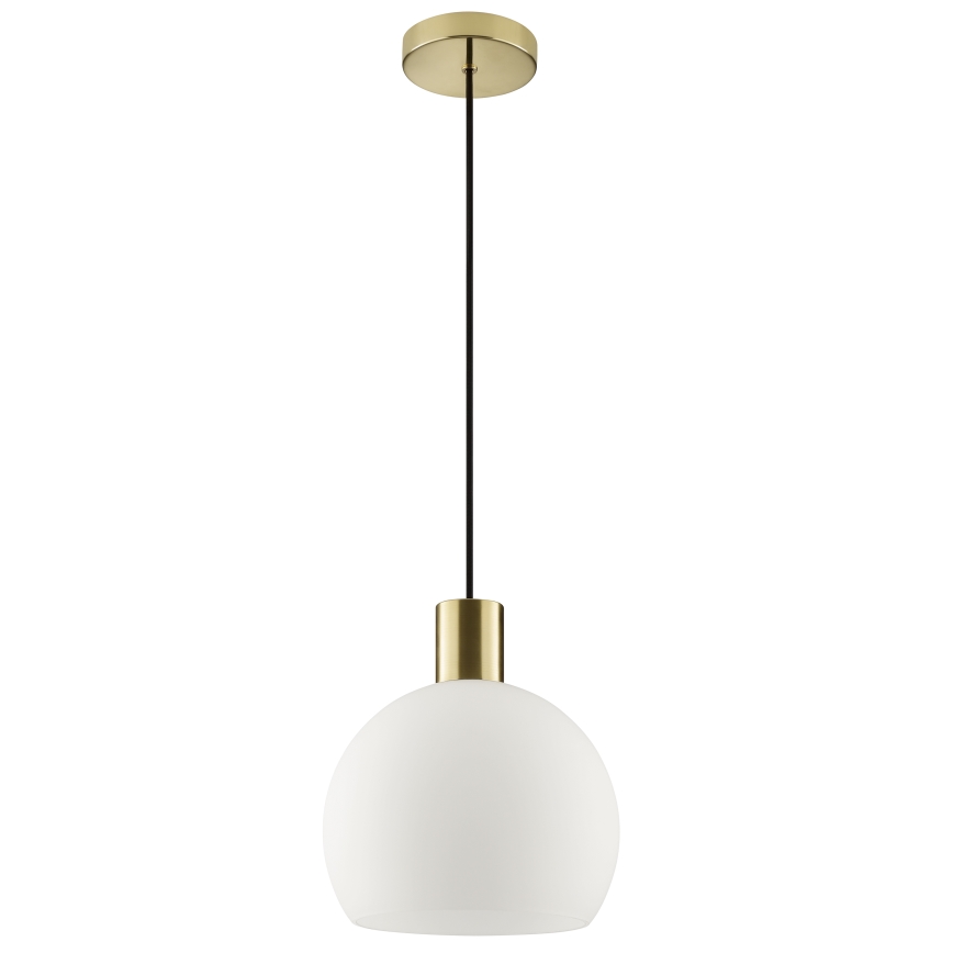 Brilliant - Pendellamp CONY aan kabel 1xE27/20W/230V Ø 25 cm messing