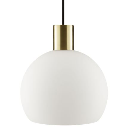 Brilliant - Pendellamp CONY aan kabel 1xE27/20W/230V Ø 25 cm messing
