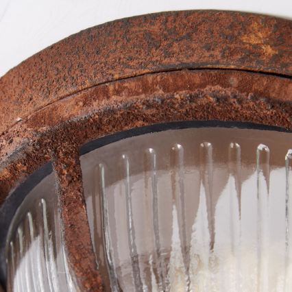Brilliant - Plafondlamp BOBBI 1xE27/40W/230V bruin
