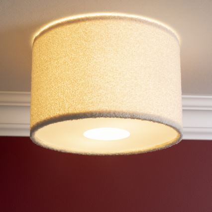 Brilliant - Plafondlamp TEDDY 2xE27/20W/230V Ø 35 cm crème