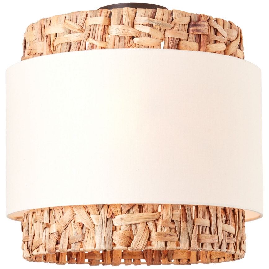 Brilliant - Plafondlamp WATERLILLY 2xE27/60W/230V diameter 35 cm crème