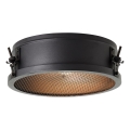 Brilliant - Plafondlamp ZOIS 1xE27/28W/230V Ø 30 cm zwart