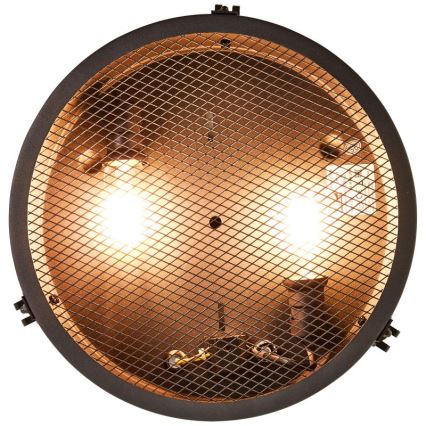 Brilliant - Plafondlamp ZOIS, 2x E27, max. 28 W, 230 V, Ø 34 cm