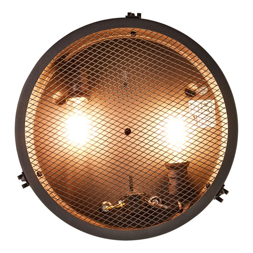 Brilliant - Plafondlamp ZOIS, 2x E27, max. 28 W, 230 V, Ø 34 cm