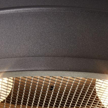 Brilliant - Plafondlamp ZOIS 2xE27/28W/230V Ø 42 cm zwart