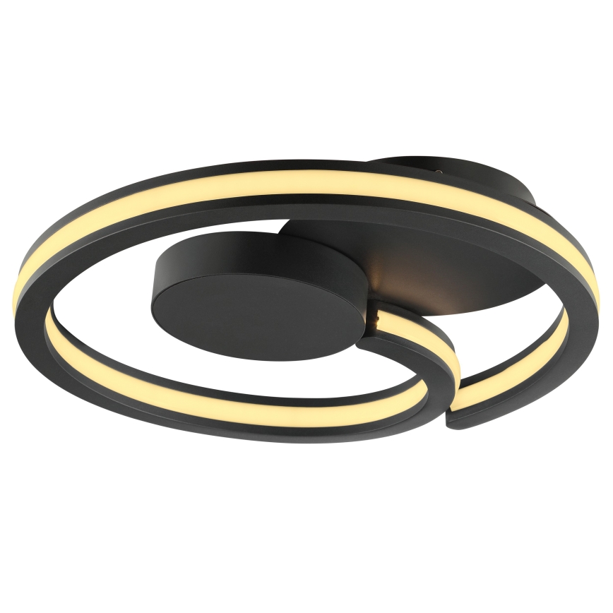 Brilliant - LED plafondlamp REVOLA LED/33W/230V 3000/4000/6500K Ø 40 cm zwart