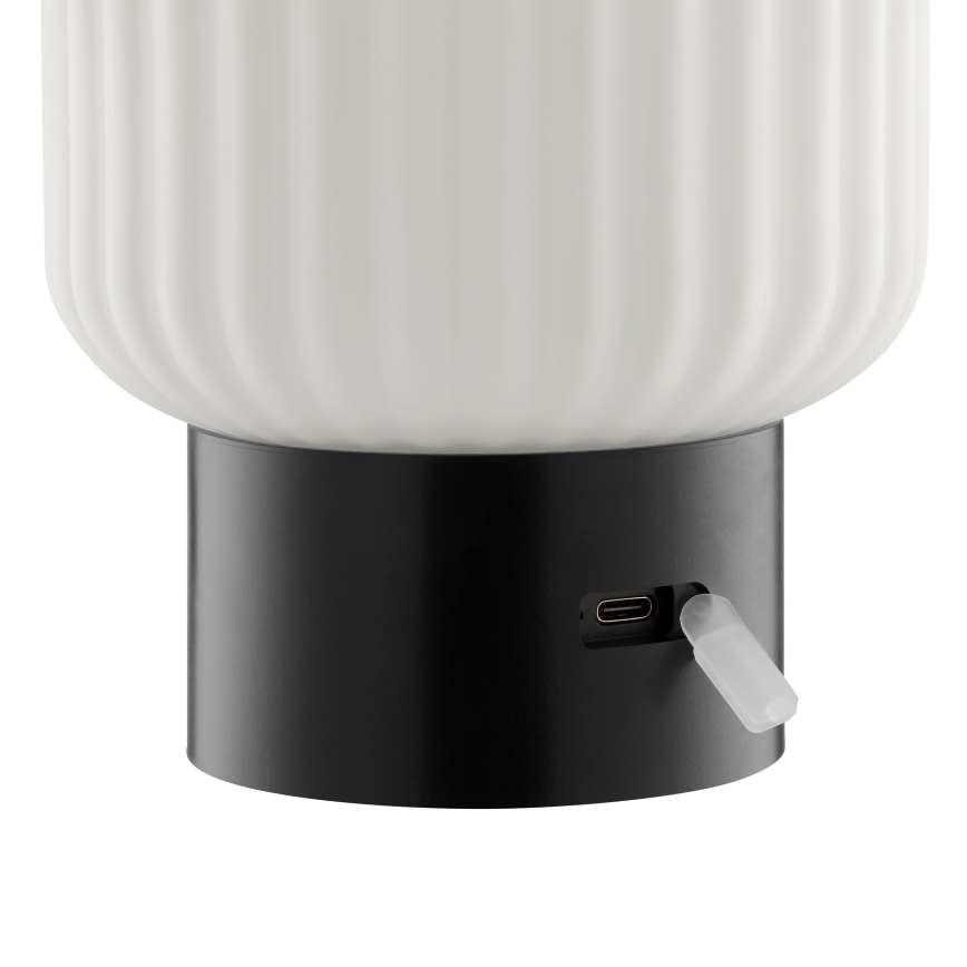 Brilliant - RGBW LED dimbare oplaadbare tafellamp voor buiten met aanraakbediening SARASTRO LED/3W/5V 2700K 1800 mAh IP44 wit