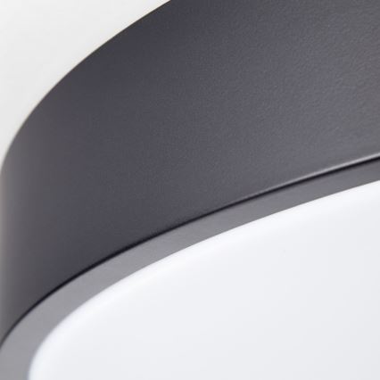 Brilliant - Dimbare plafondlamp SLIMLINE LED/60W/230V 3000-6500K Ø 49 cm zwart + afstandsbediening