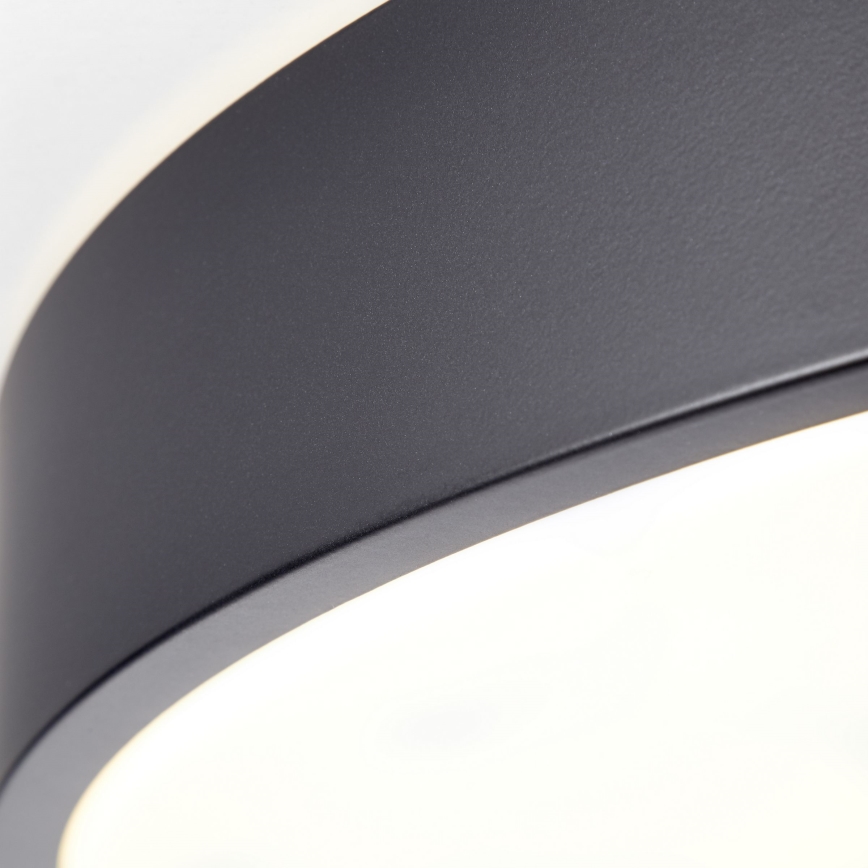 Brilliant - Dimbare plafondlamp SLIMLINE LED/60W/230V 3000-6500K Ø 49 cm zwart + afstandsbediening