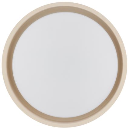 Brilliant - SONORA LED-plafondlamp, 12 W, 230 V, 3000 K, Ø 31 cm, beige