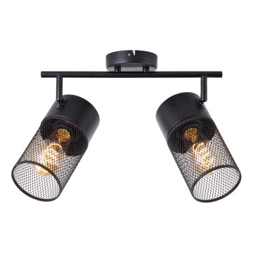 Brilliant - Spotlamp KAMOLO 2xE27/40W/230V zwart