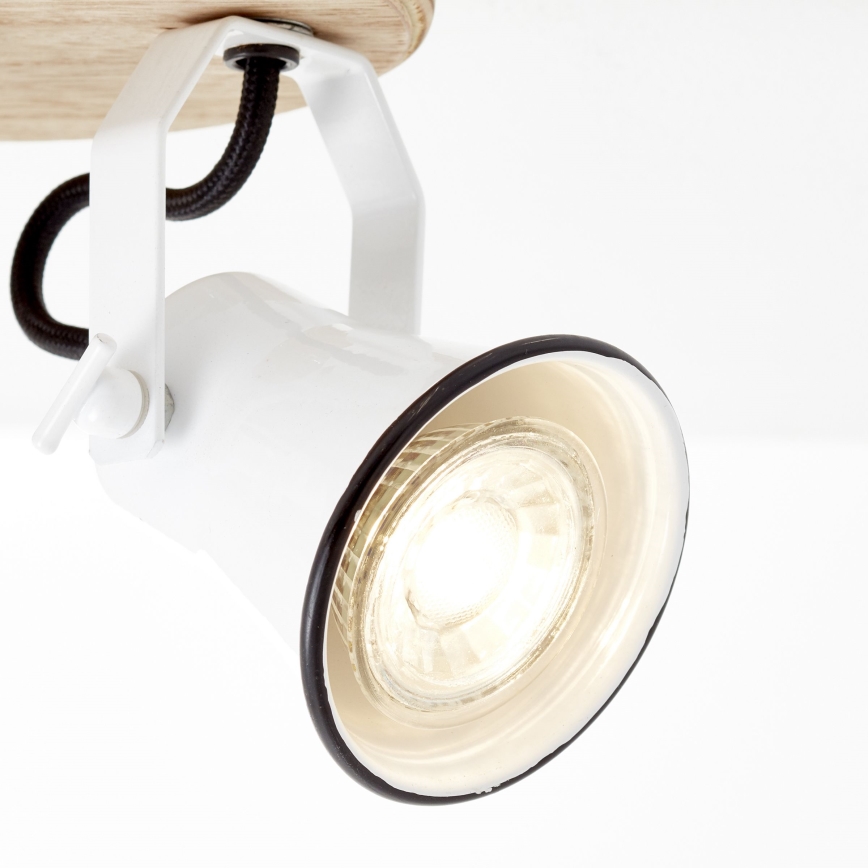Brilliant - Spotlamp SEED 3xGU10/5W/230V wit/beige