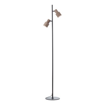 Brilliant - Staande Lamp CADIZ 2xGU10/10W/230V brons
