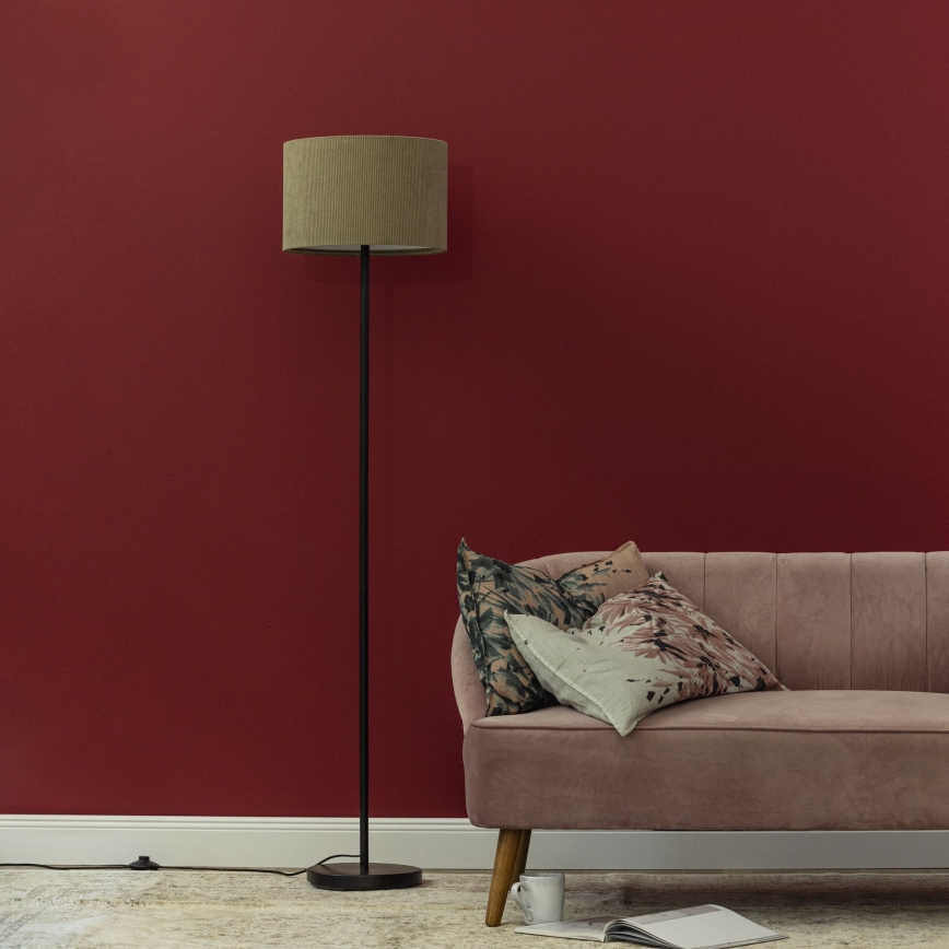Brilliant - Staande Lamp TONY 1xE27/20W/230V bruin