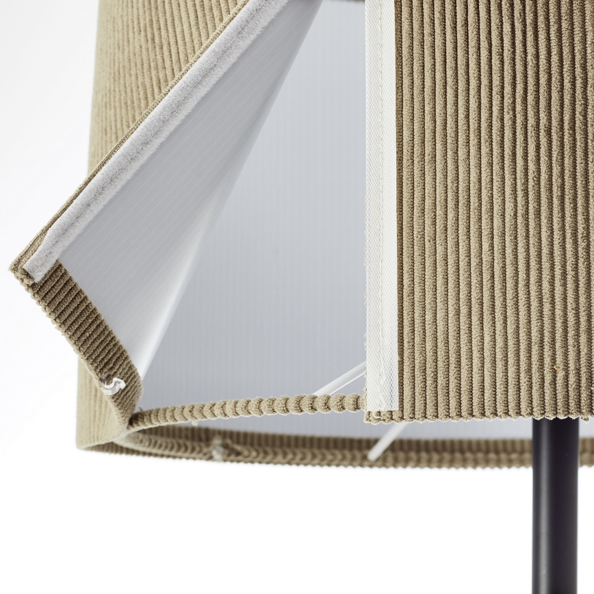 Brilliant - Staande Lamp TONY 1xE27/20W/230V bruin