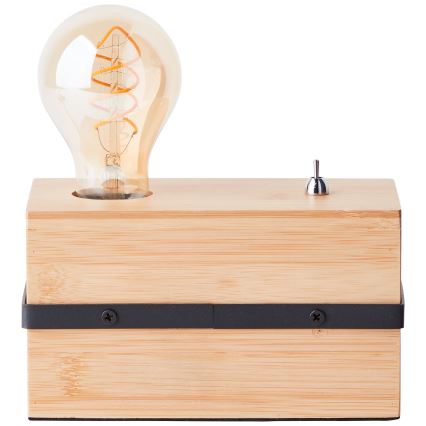 Brilliant - Tafellamp BENNY 1xE27/40W/230V bamboe