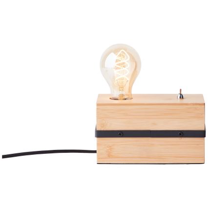 Brilliant - Tafellamp BENNY 1xE27/40W/230V bamboe