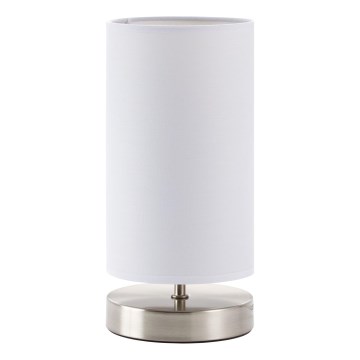 Brilliant - Tafellamp CLARIE 1xE14/40W/230V mat chroom/wit