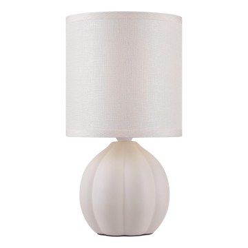 Brilliant - Tafellamp DUNE 1xE14/20W/230V wit