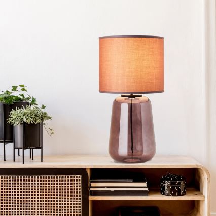 Brilliant - Tafellamp HYDRA 1xE27/60W/230V roze