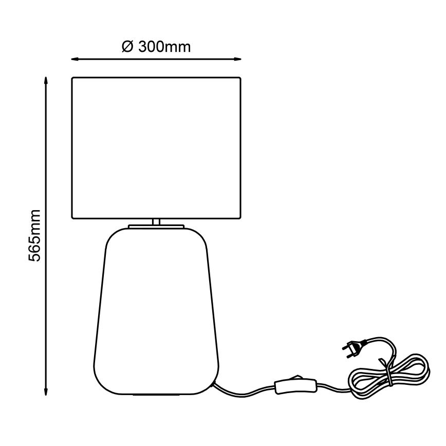Brilliant - Tafellamp HYDRA 1xE27/60W/230V roze