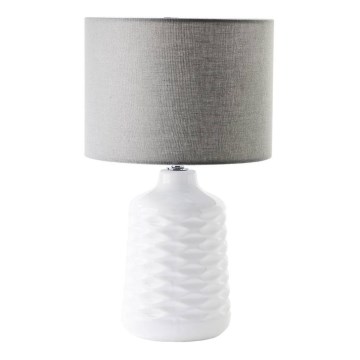 Brilliant - Tafellamp ILYSA 1xE14/40W/230V wit/grijs