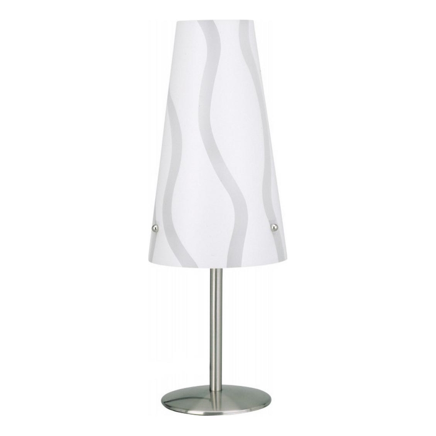 Brilliant - Tafellamp ISI 1xE14/40W/230V wit/grijs/glanzend chroom