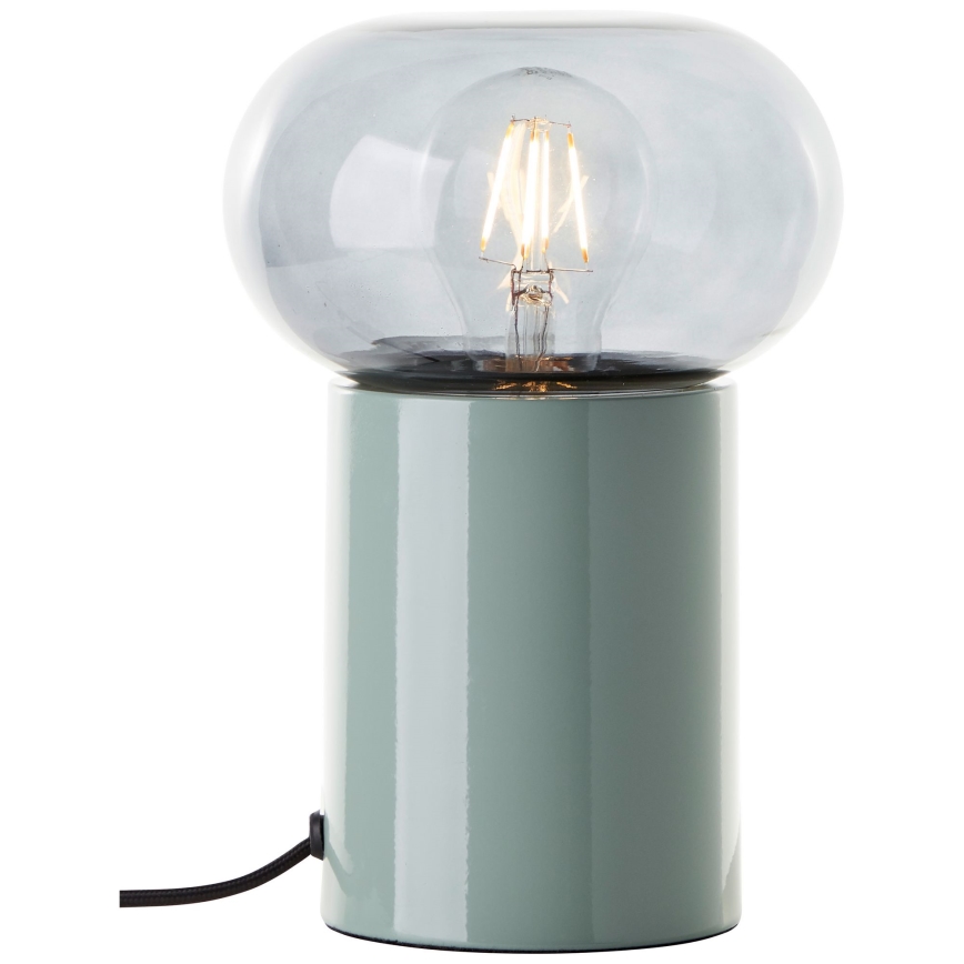 Brilliant - Tafellamp KNUT 1xE27/25W/230V groen/doorzichtig
