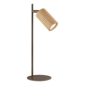 Brilliant - Tafellamp LAKEWOOD 1xGU10/10W/230V bruin