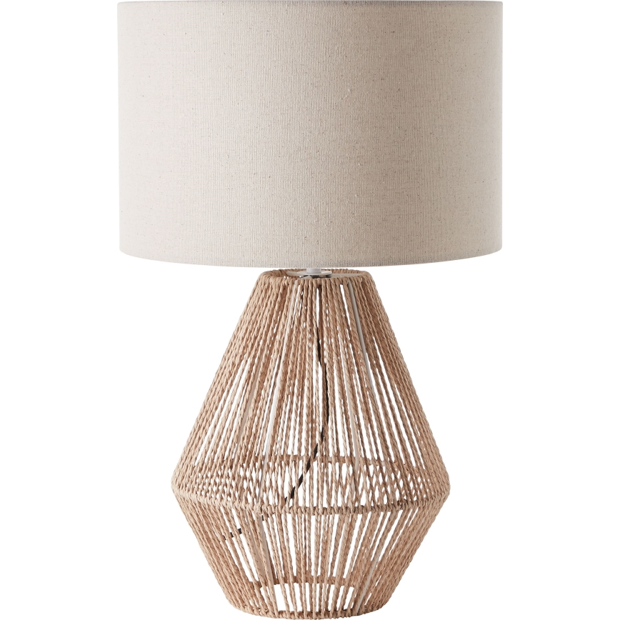 Brilliant - Tafellamp LARAINE 1xE27/42W/230V beige