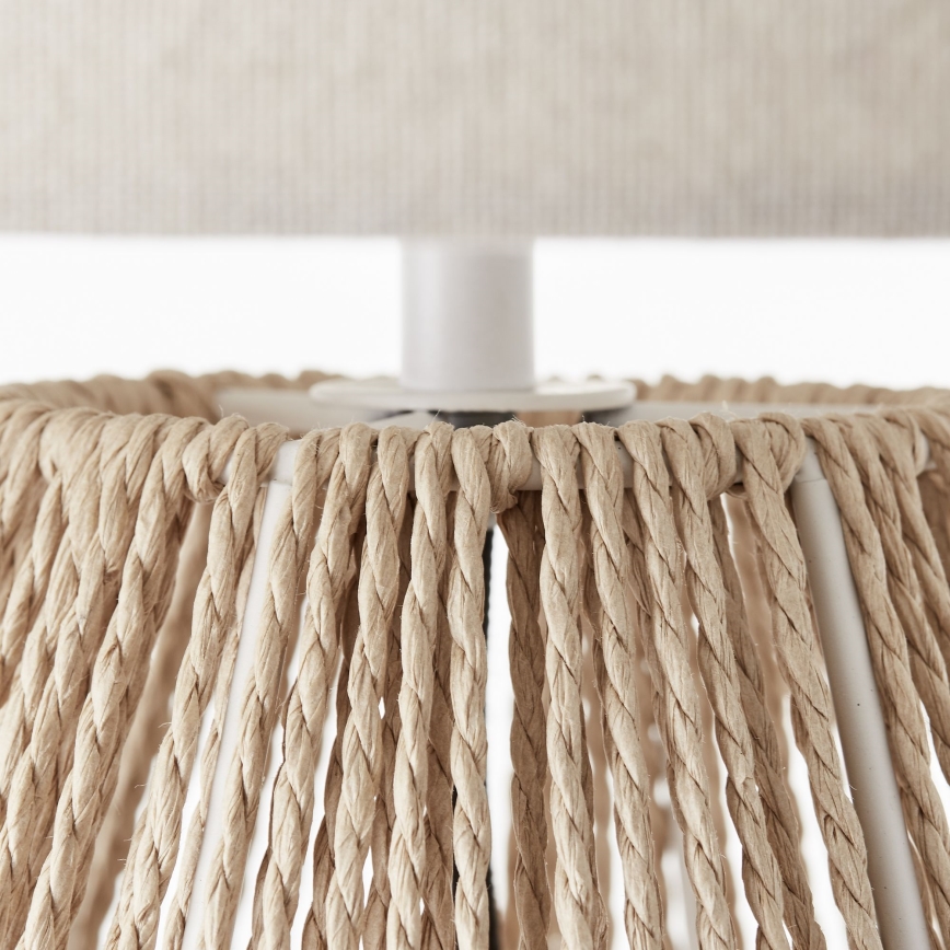 Brilliant - Tafellamp LARAINE 1xE27/42W/230V beige