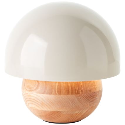 Brilliant - Tafellamp NALAM 1xE14/40W/230V grijs/essehout - FSC gecertificeerd