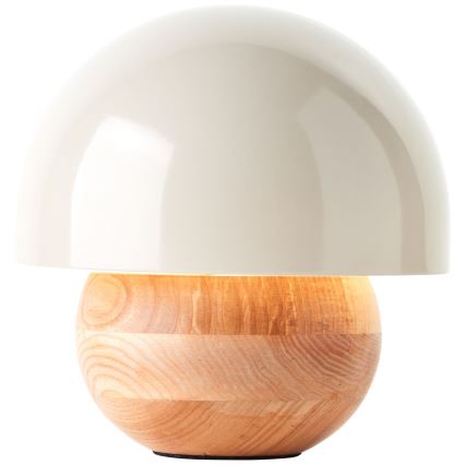 Brilliant - Tafellamp NALAM 1xE14/40W/230V grijs/essehout - FSC gecertificeerd