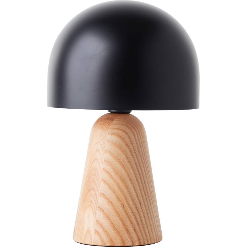 Brilliant - Tafellamp NALAM 1xE14/40W/230V zwart/essehout - FSC gecertificeerd